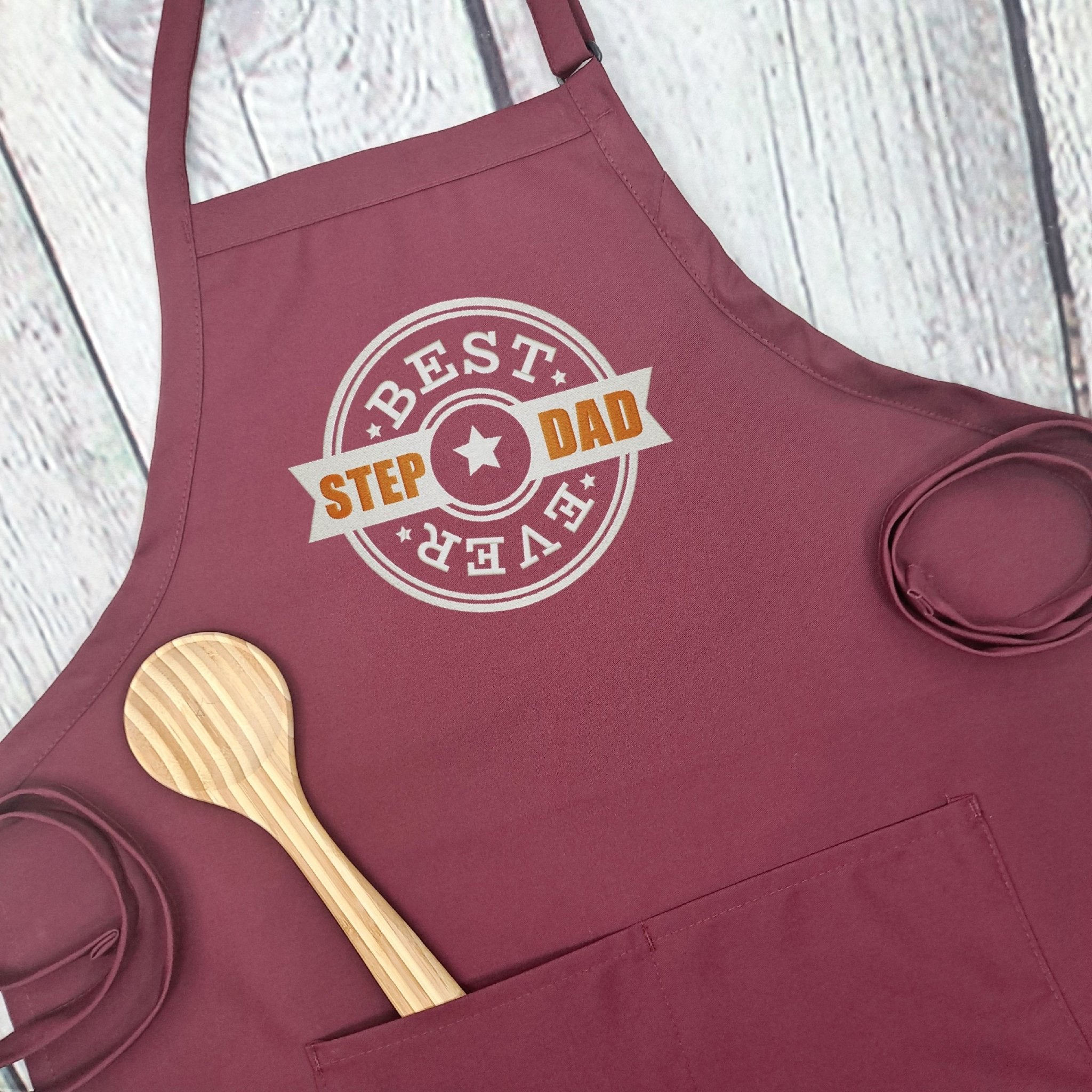 {{product_title}} – {{color}} embroidered kitchen apron
