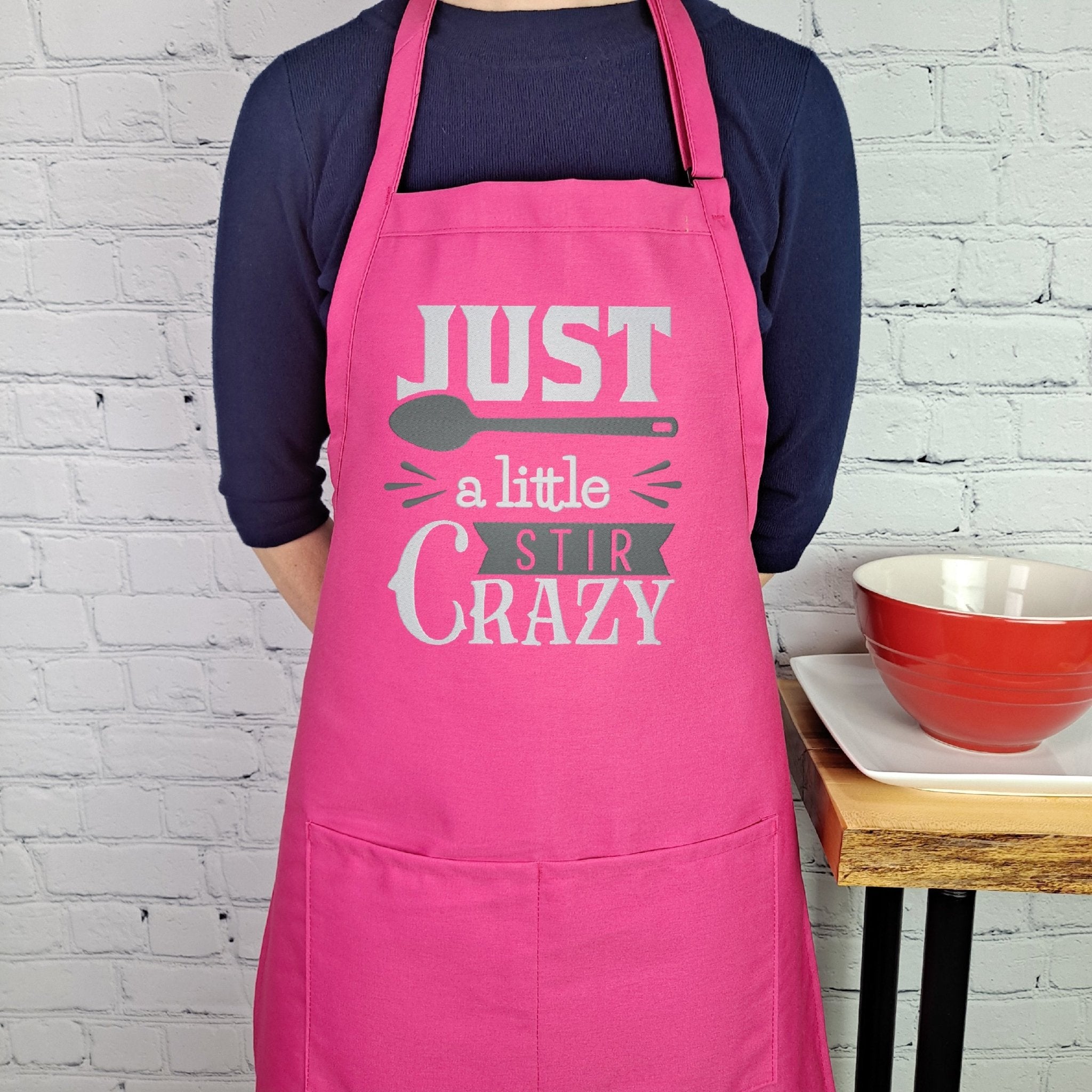 {{product_title}} – {{color}} embroidered kitchen apron