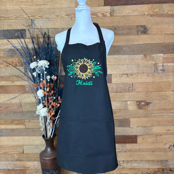 {{product_title}} – {{color}} embroidered kitchen apron