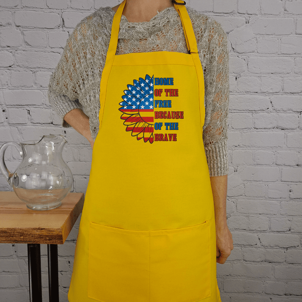 {{product_title}} – {{color}} embroidered kitchen apron