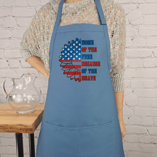 {{product_title}} – {{color}} embroidered kitchen apron