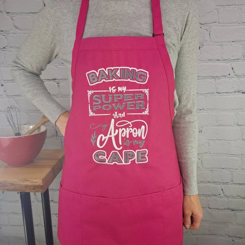 {{product_title}} – {{color}} embroidered kitchen apron