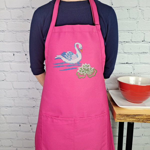 {{product_title}} – {{color}} embroidered kitchen apron