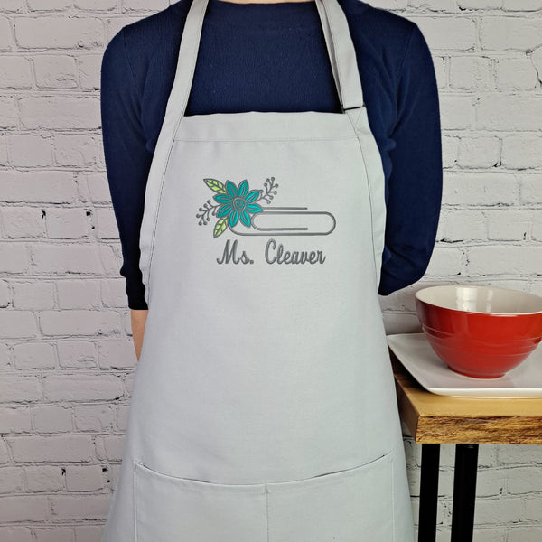 {{product_title}} – {{color}} embroidered kitchen apron
