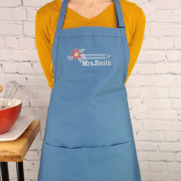 {{product_title}} – {{color}} embroidered kitchen apron