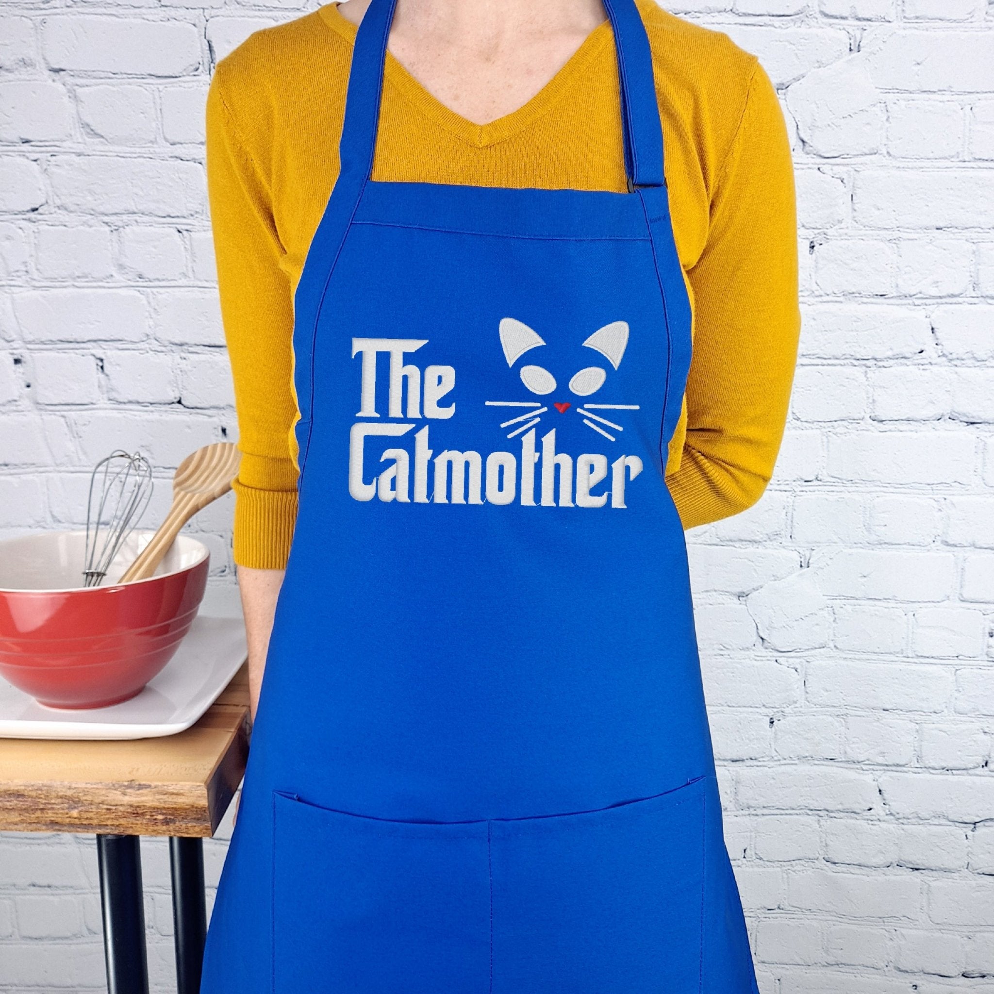{{product_title}} – {{color}} embroidered kitchen apron