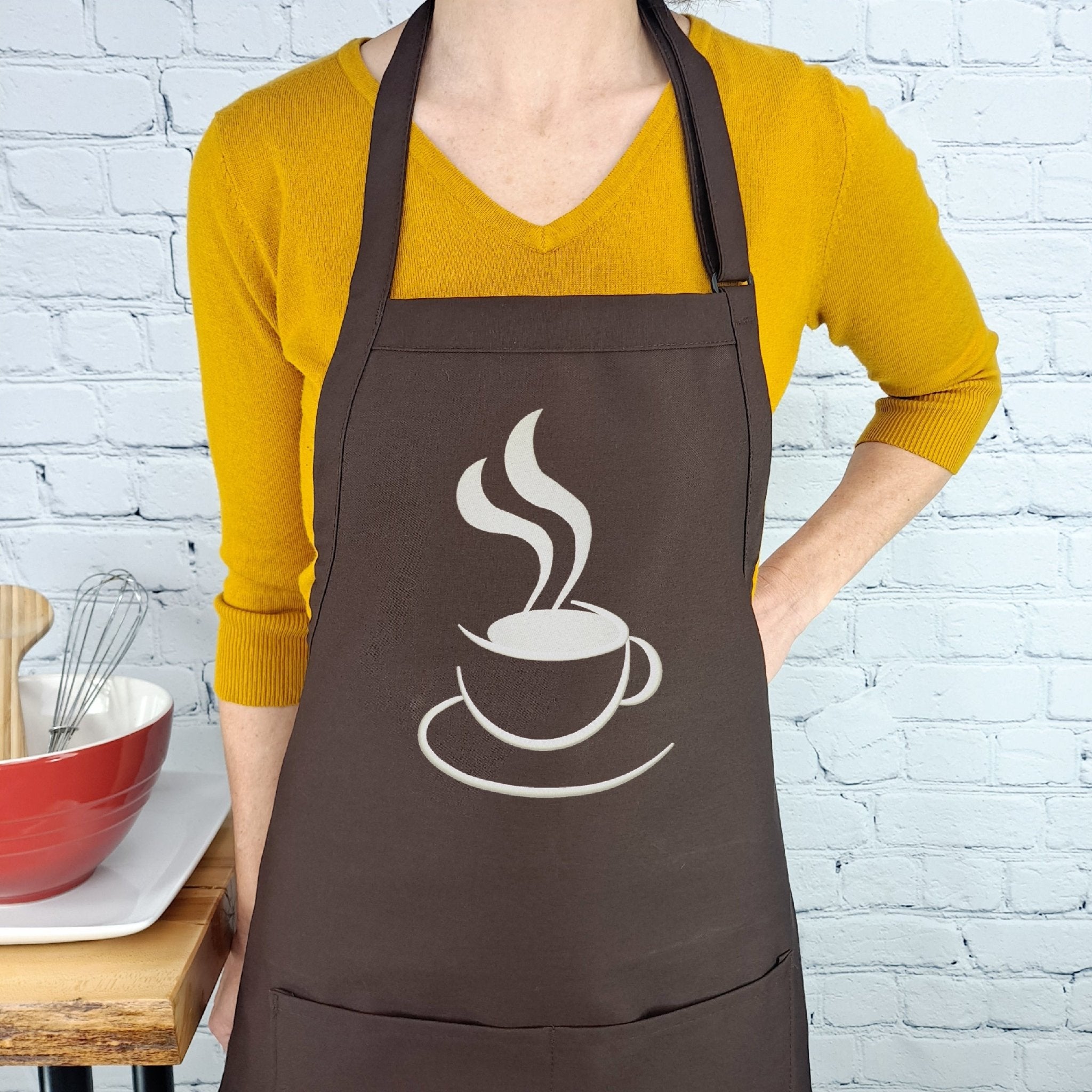 {{product_title}} – {{color}} embroidered kitchen apron