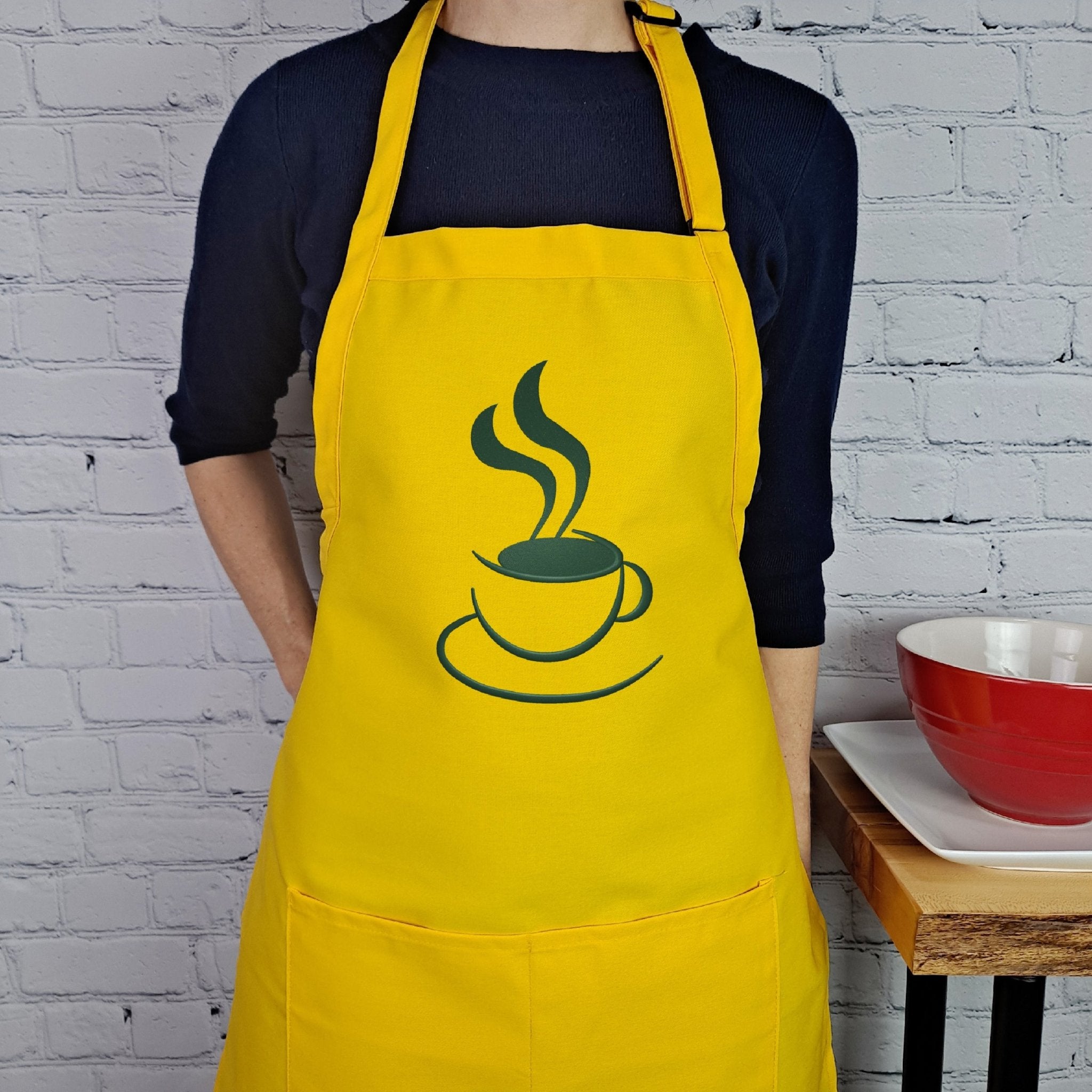 {{product_title}} – {{color}} embroidered kitchen apron