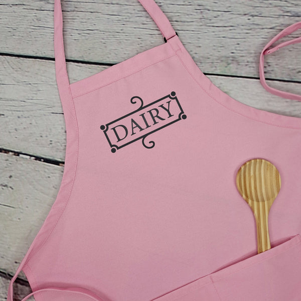 {{product_title}} – {{color}} embroidered kitchen apron