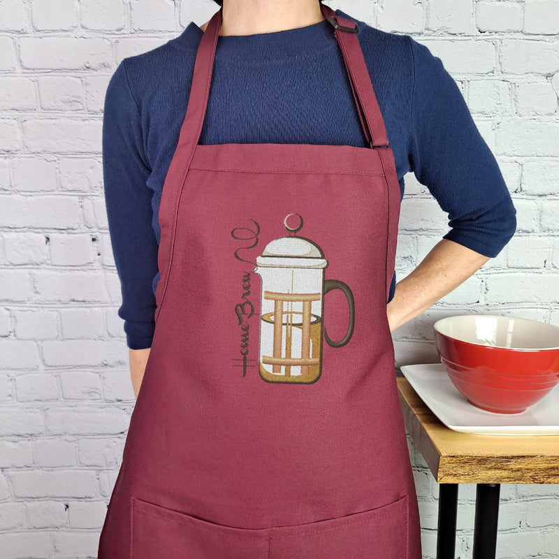 {{product_title}} – {{color}} embroidered kitchen apron