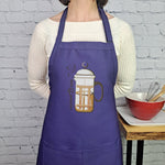 {{product_title}} – {{color}} embroidered kitchen apron