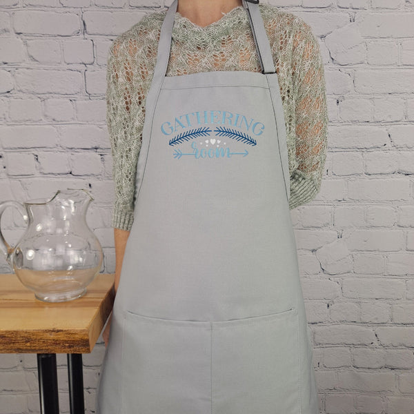 {{product_title}} – {{color}} embroidered kitchen apron