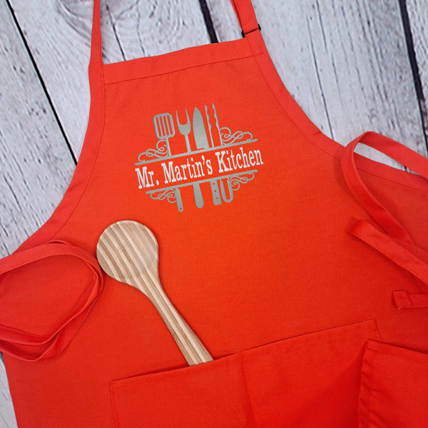 {{product_title}} – {{color}} embroidered kitchen apron