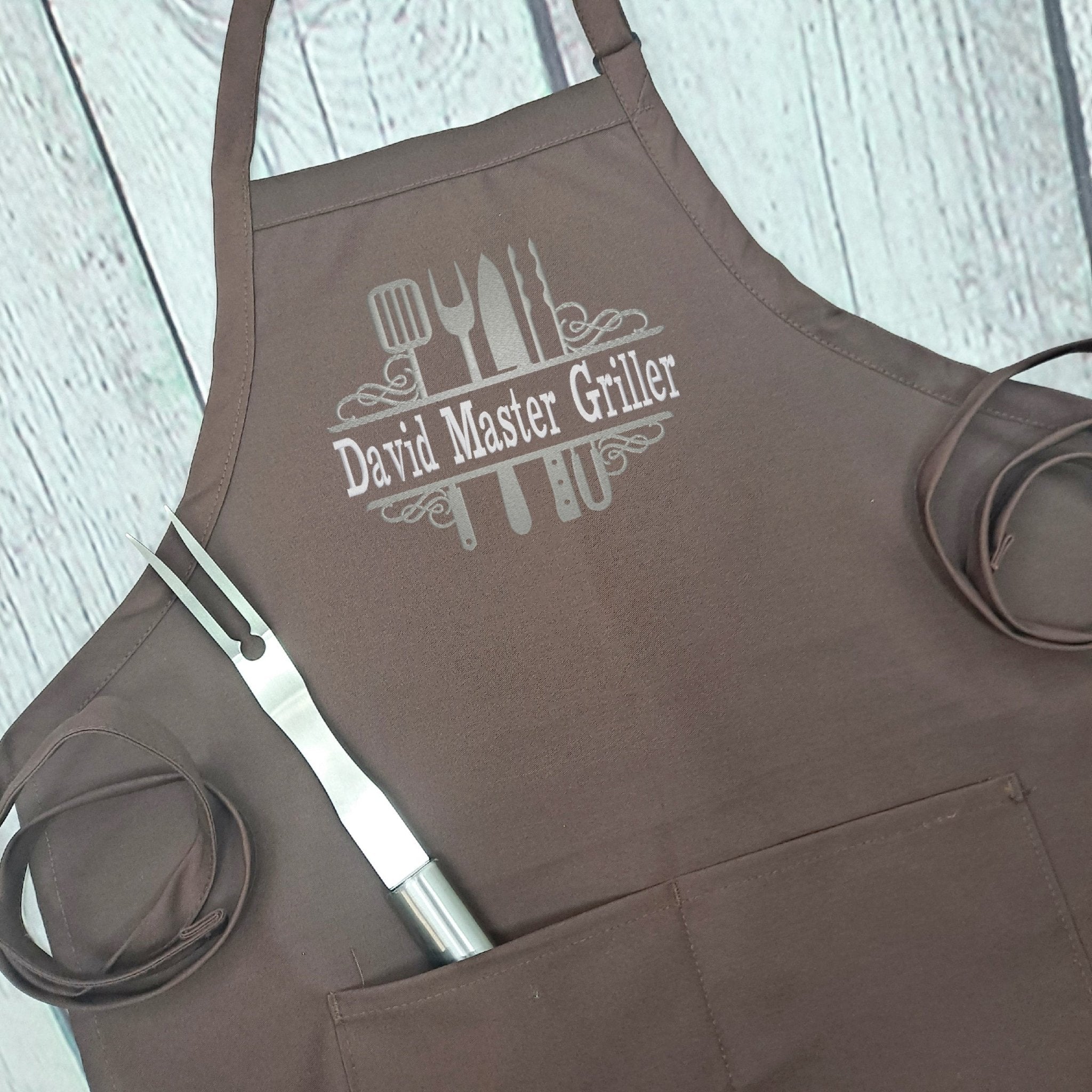 {{product_title}} – {{color}} embroidered kitchen apron