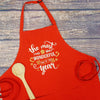 {{product_title}} – {{color}} embroidered kitchen apron
