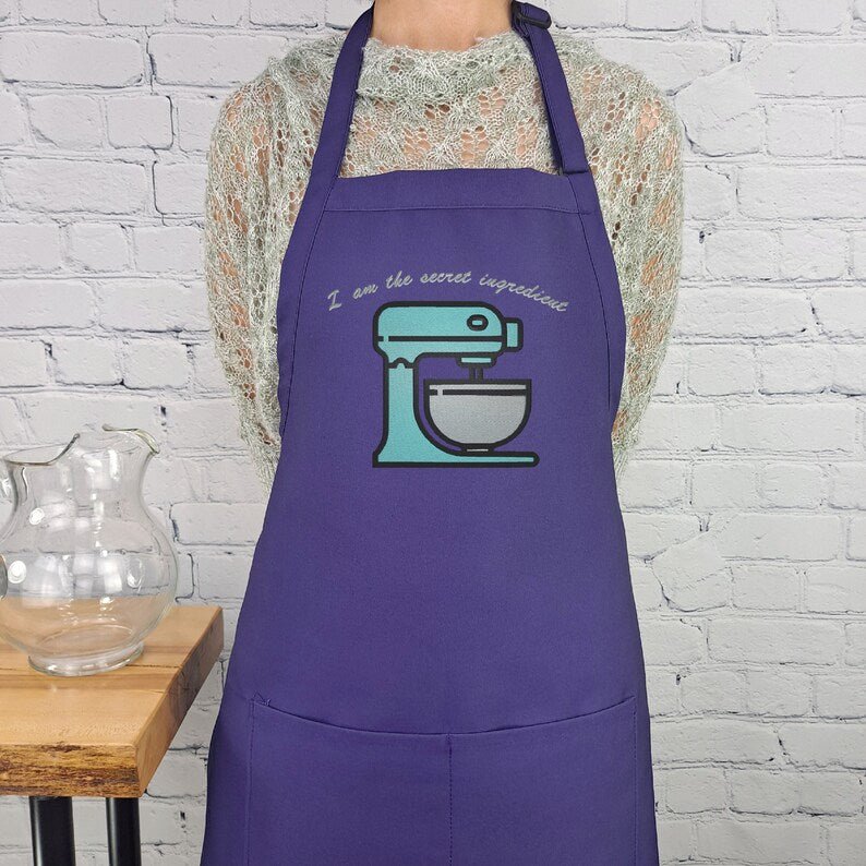 {{product_title}} – {{color}} embroidered kitchen apron