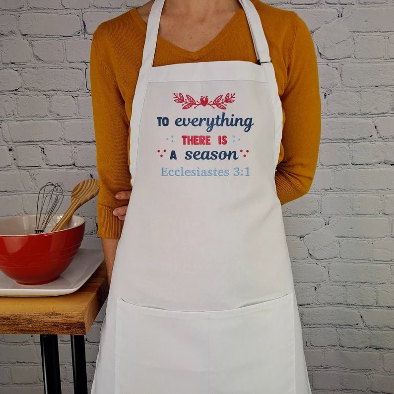 {{product_title}} – {{color}} embroidered kitchen apron