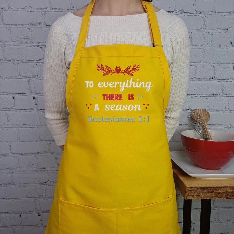 {{product_title}} – {{color}} embroidered kitchen apron
