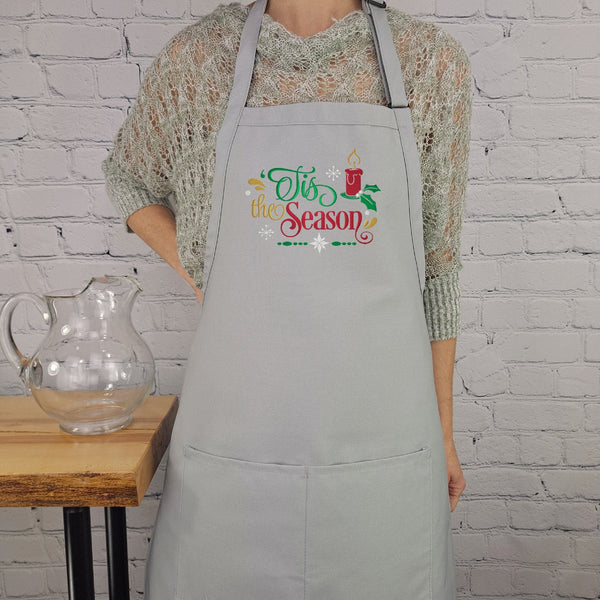 {{product_title}} – {{color}} embroidered kitchen apron