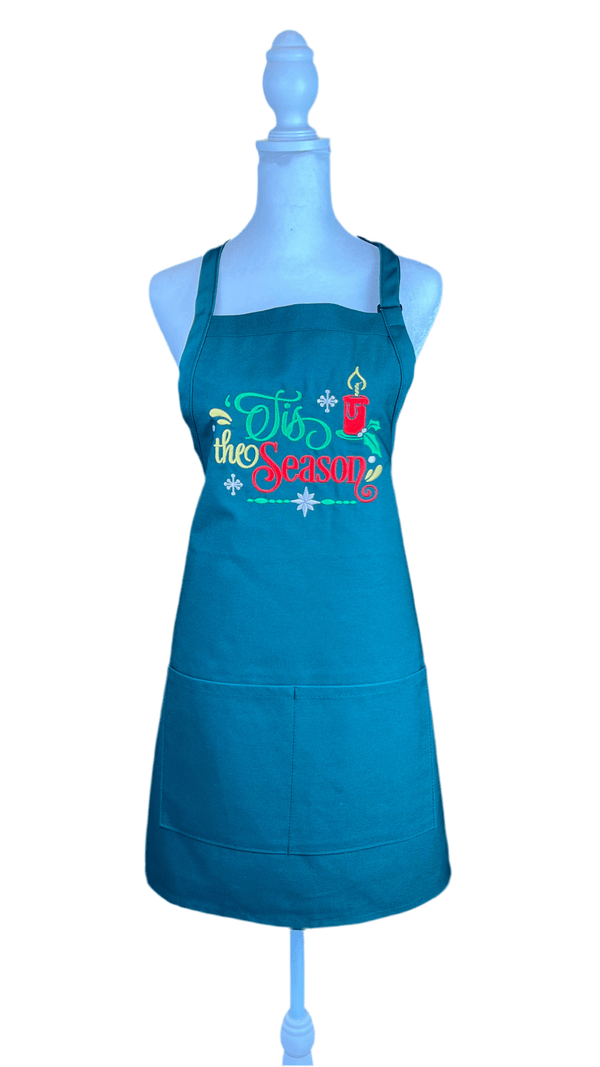 {{product_title}} – {{color}} embroidered kitchen apron