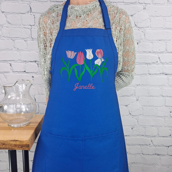 {{product_title}} – {{color}} embroidered kitchen apron