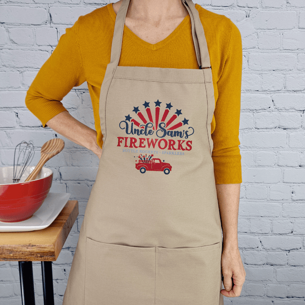 {{product_title}} – {{color}} embroidered kitchen apron