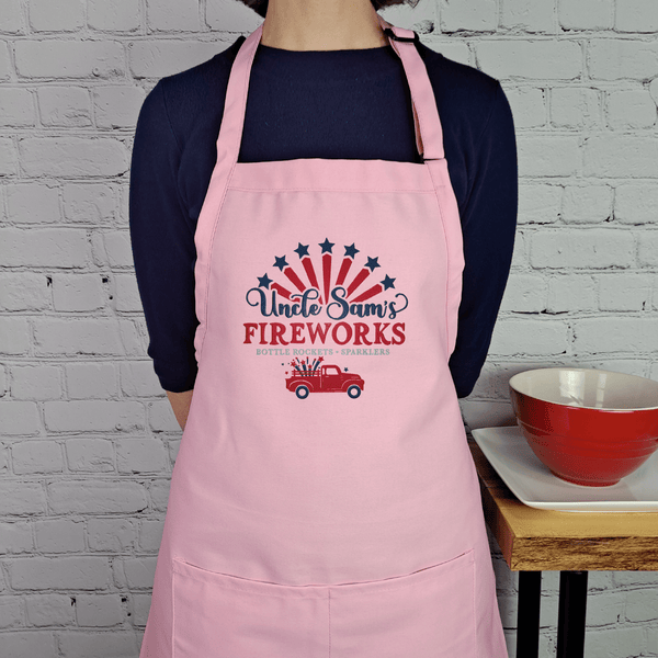 {{product_title}} – {{color}} embroidered kitchen apron