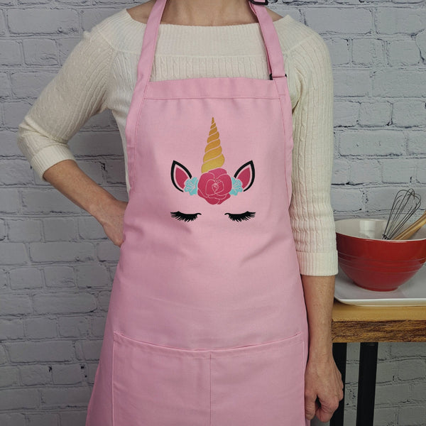 {{product_title}} – {{color}} embroidered kitchen apron