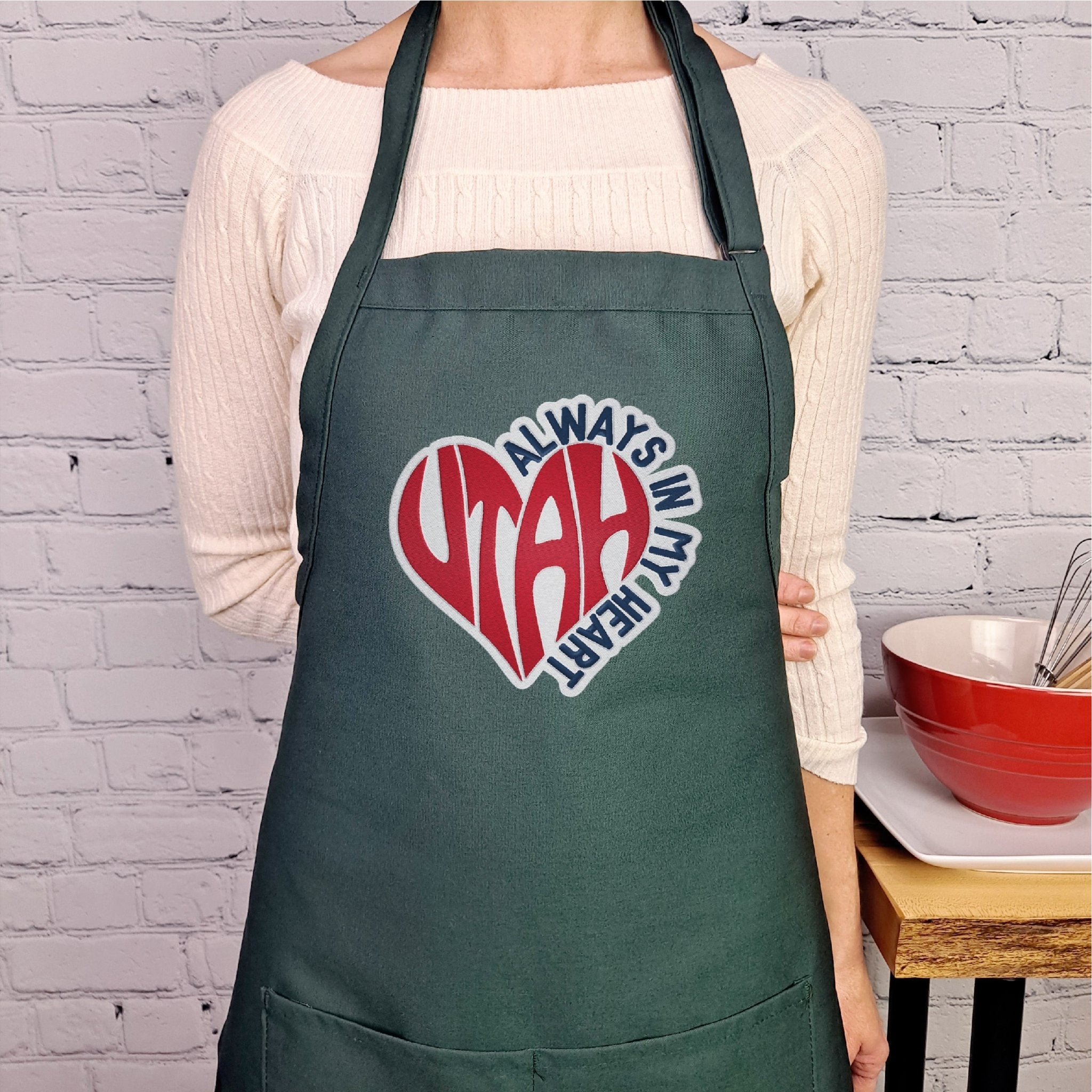 {{product_title}} – {{color}} embroidered kitchen apron