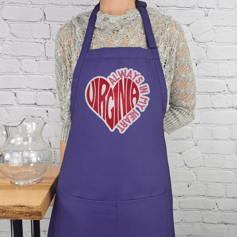 {{product_title}} – {{color}} embroidered kitchen apron
