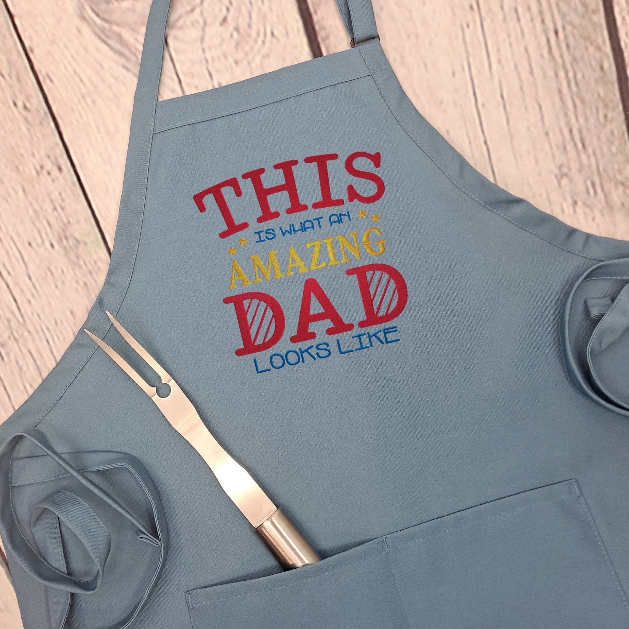 {{product_title}} – {{color}} embroidered kitchen apron