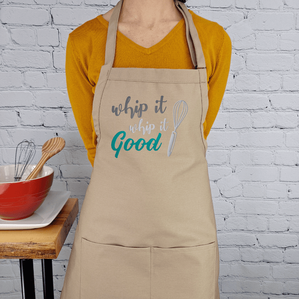 {{product_title}} – {{color}} embroidered kitchen apron