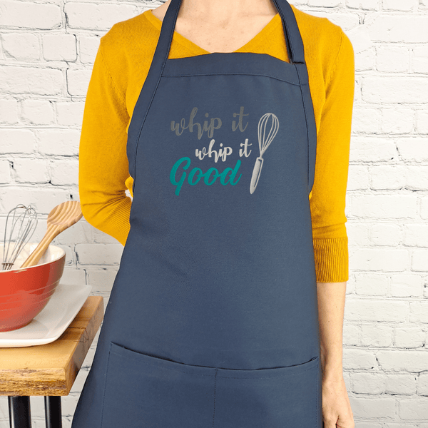 {{product_title}} – {{color}} embroidered kitchen apron