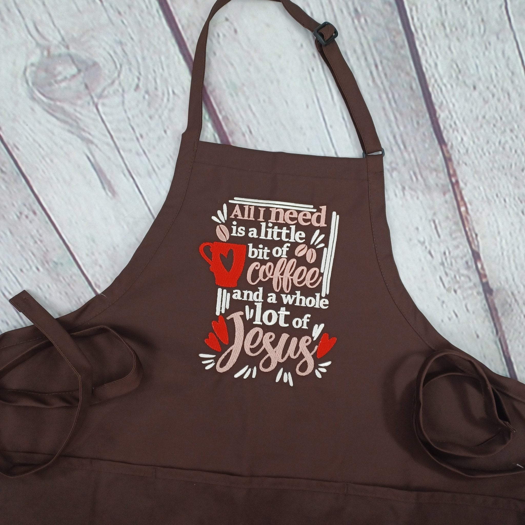 {{product_title}} – {{color}} embroidered kitchen apron