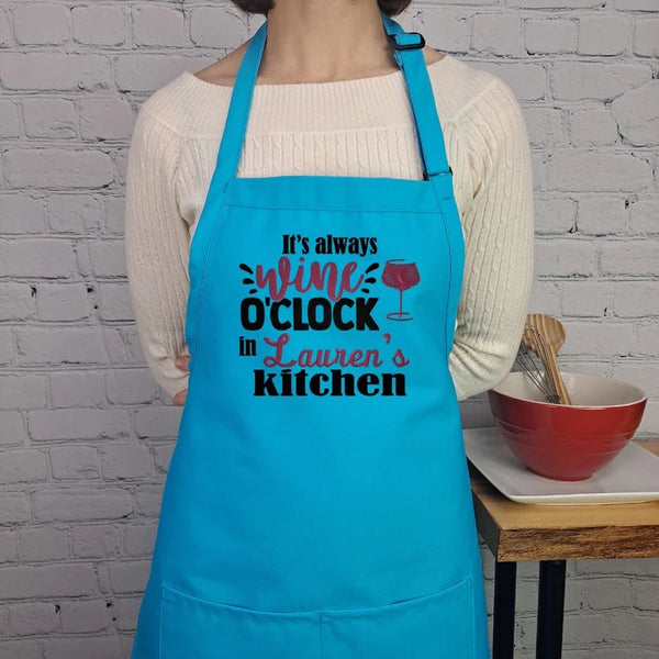 {{product_title}} – {{color}} embroidered kitchen apron