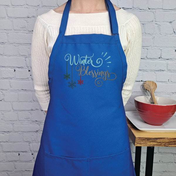 {{product_title}} – {{color}} embroidered kitchen apron