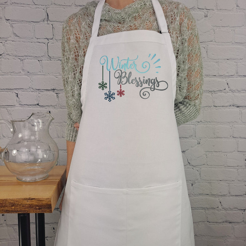 {{product_title}} – {{color}} embroidered kitchen apron