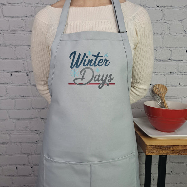 {{product_title}} – {{color}} embroidered kitchen apron