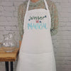 {{product_title}} – {{color}} embroidered kitchen apron