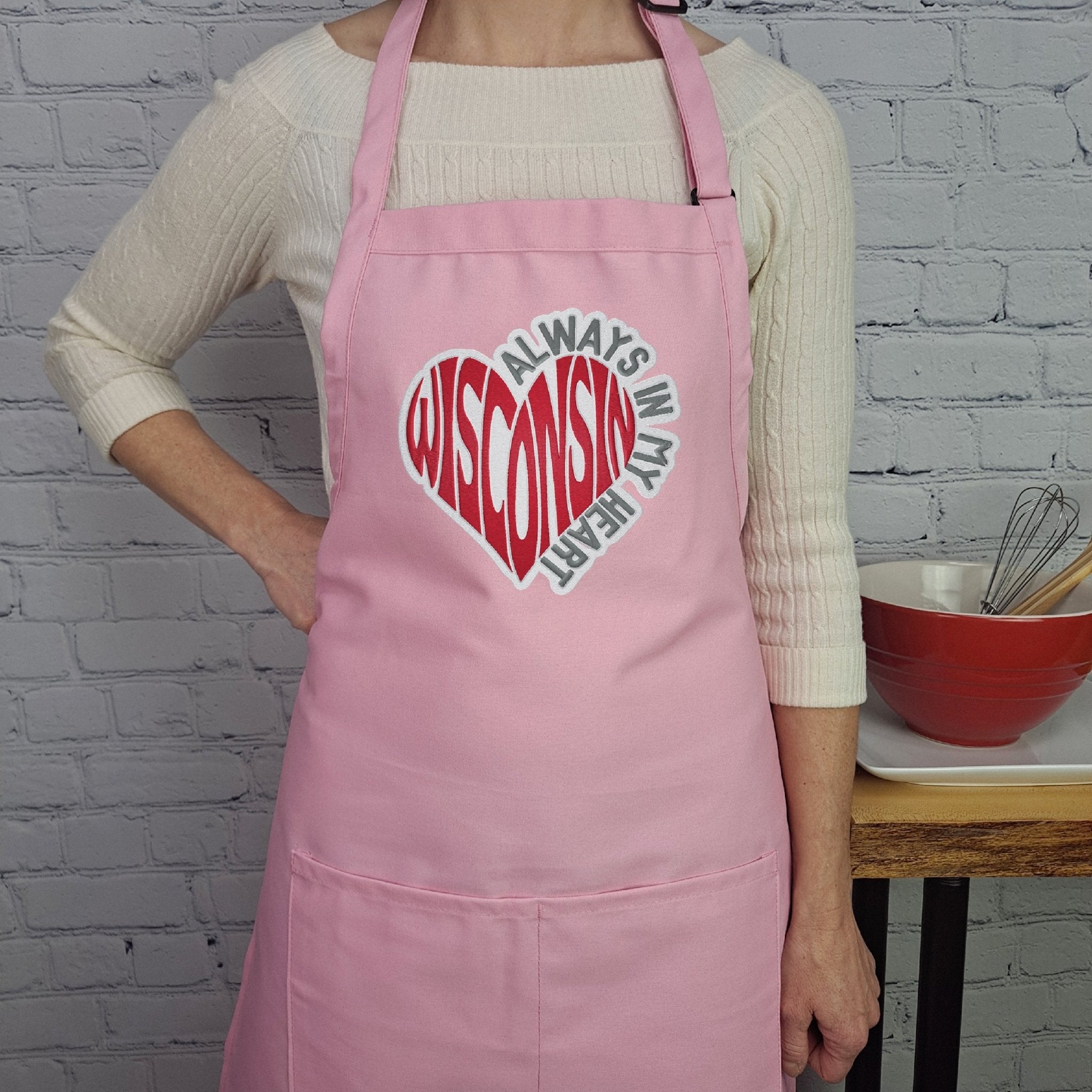 {{product_title}} – {{color}} embroidered kitchen apron