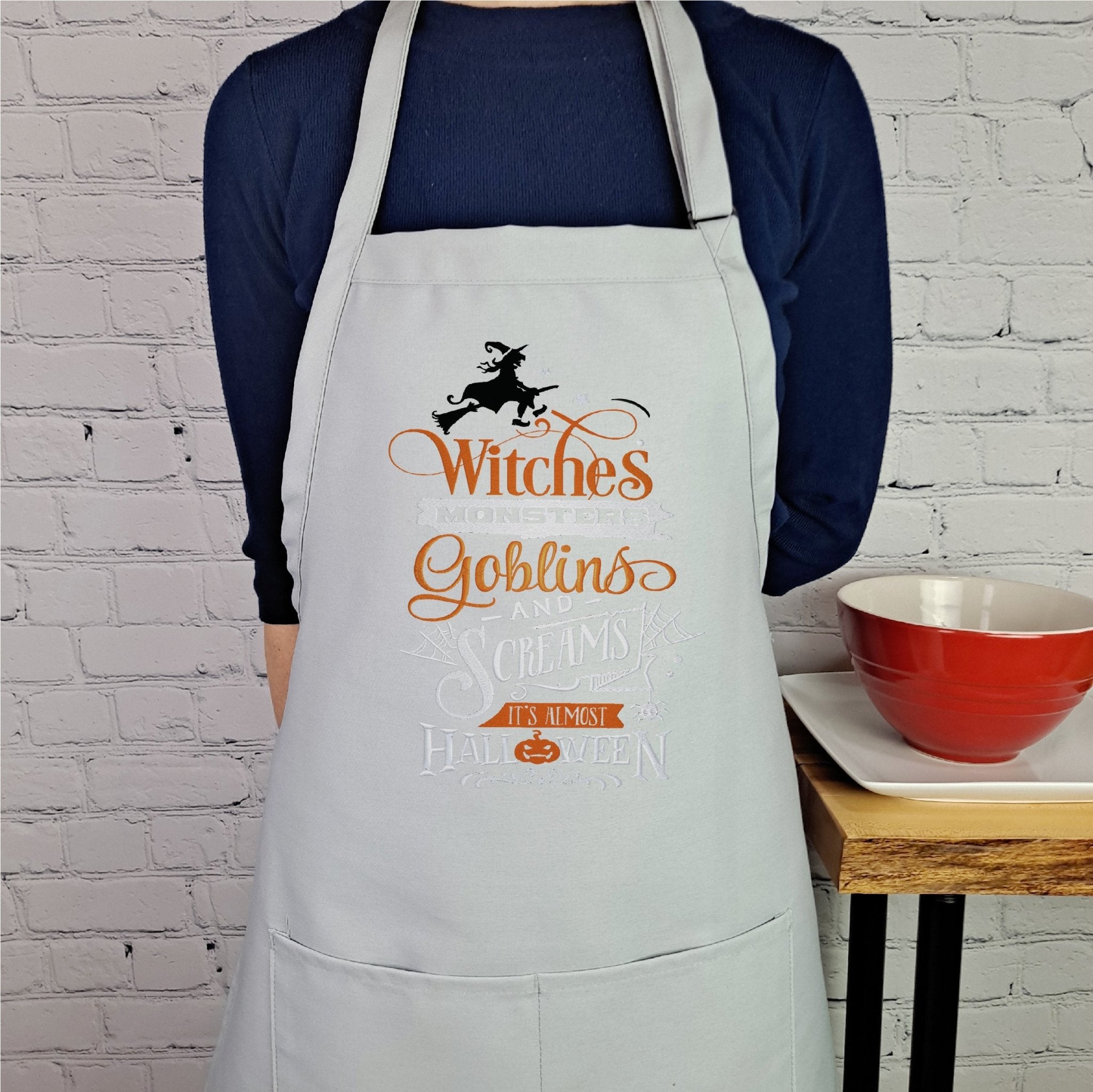 {{product_title}} – {{color}} embroidered kitchen apron