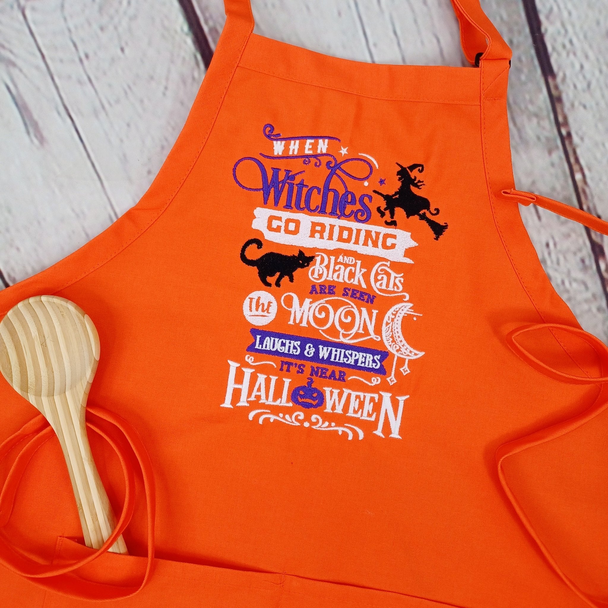 {{product_title}} – {{color}} embroidered kitchen apron