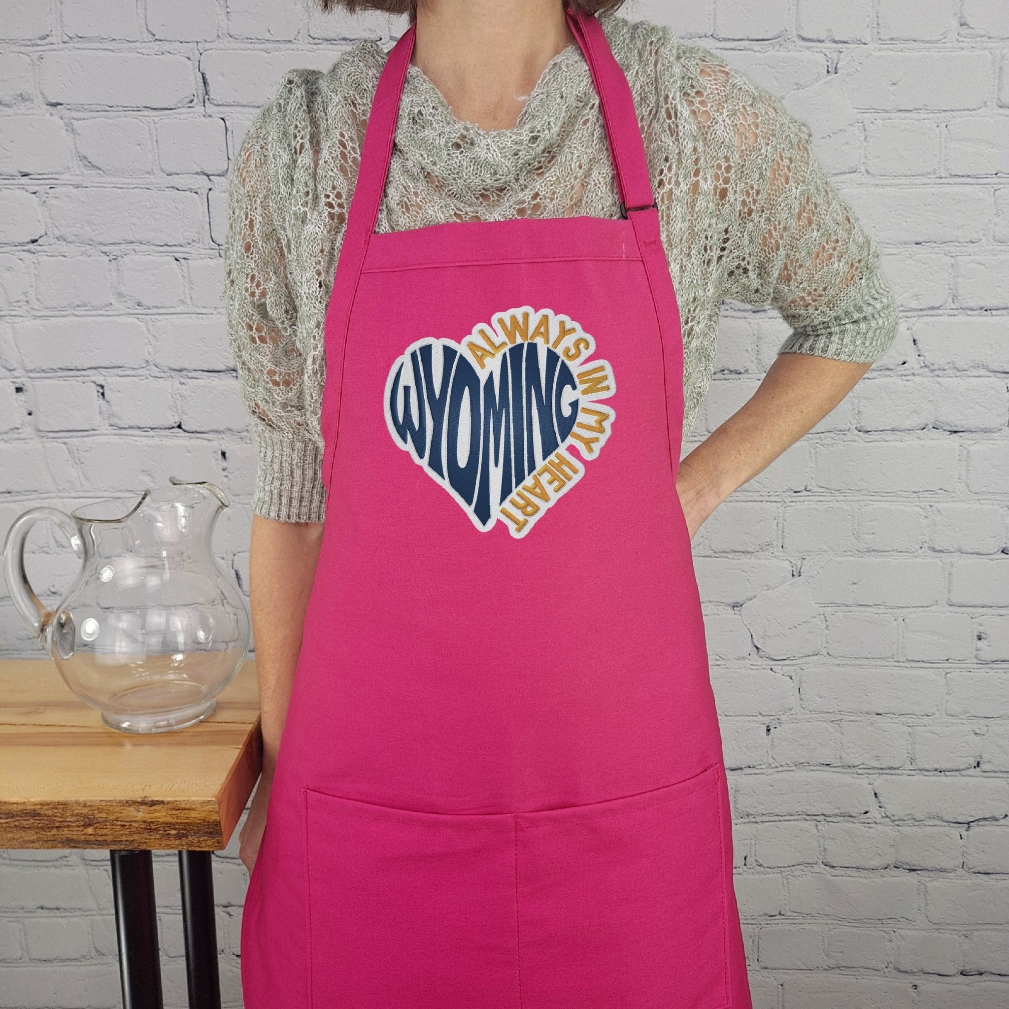 {{product_title}} – {{color}} embroidered kitchen apron