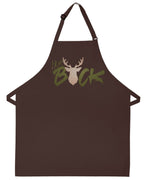 Her Buck Couples Mens Apron