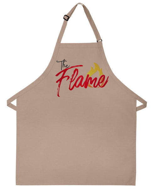 The Flame Hers Couples Apron