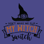 Flip My Witch Switch! Halloween Apron