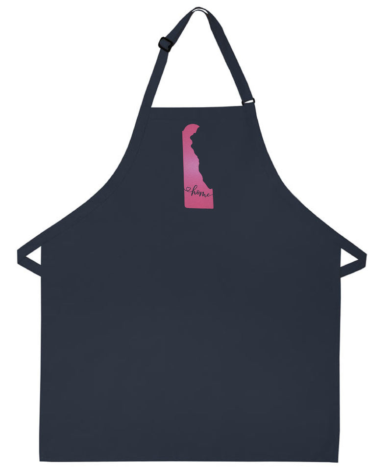 Delaware Embroidered Apron love our home state kitchen cooking apron