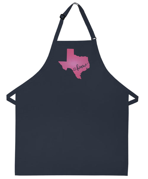 Texas Embroidered Apron love our home state cooking kitchen apron great texas state gift