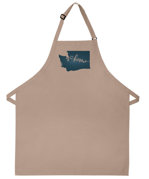 Washington apron embroider gift baking apron perfect gift for her