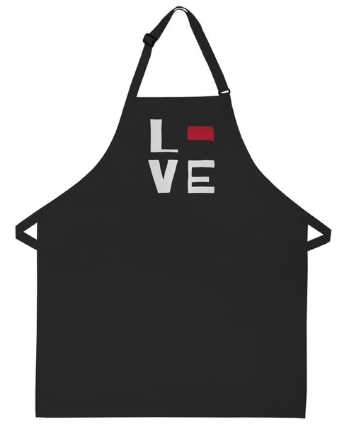 South Dakota Embroidered Apron love our state kitchen apron